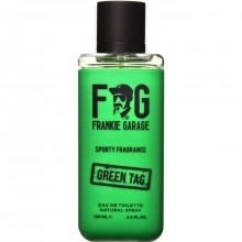 Frankie Garage Sporty Fragrance Green Tag