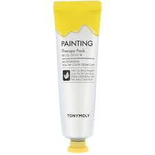 Tony Moly Painting Therapy Pack Moisturizing Жёлтая маска с увлажняющим и питательным эффектом